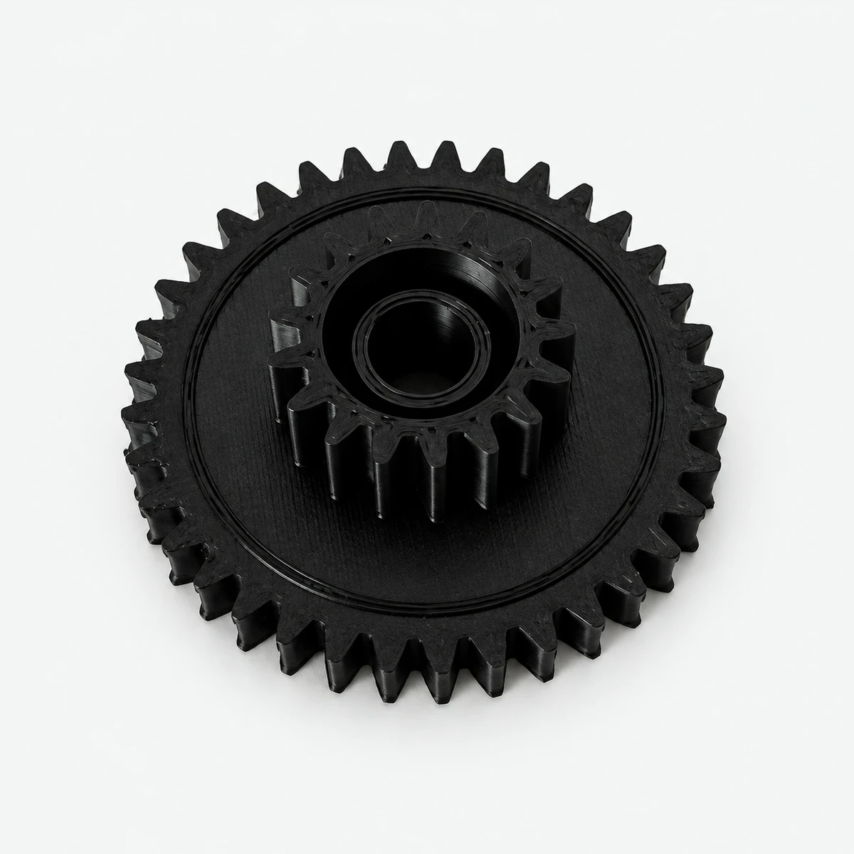 HP LaserJet 5200 Fuser Drive Gear · RU5-0576-000 — centered catalog display photograph
