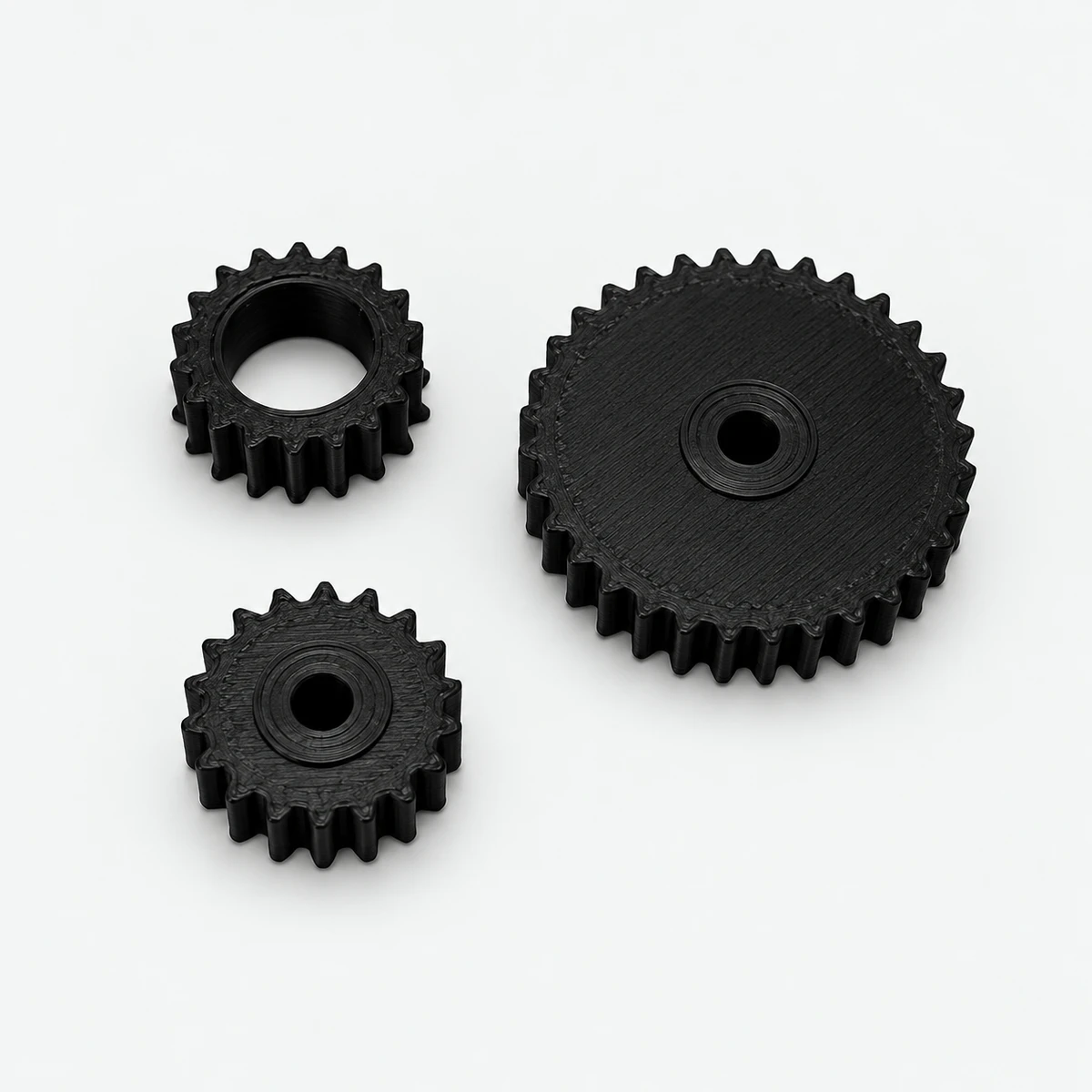 iRobot Roomba Discovery and Dirt Dog Brush Deck Gears — centered catalog display photograph